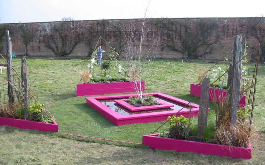 Garden Design at Blenheim Palace for Channel Four's Great Garden Challenge